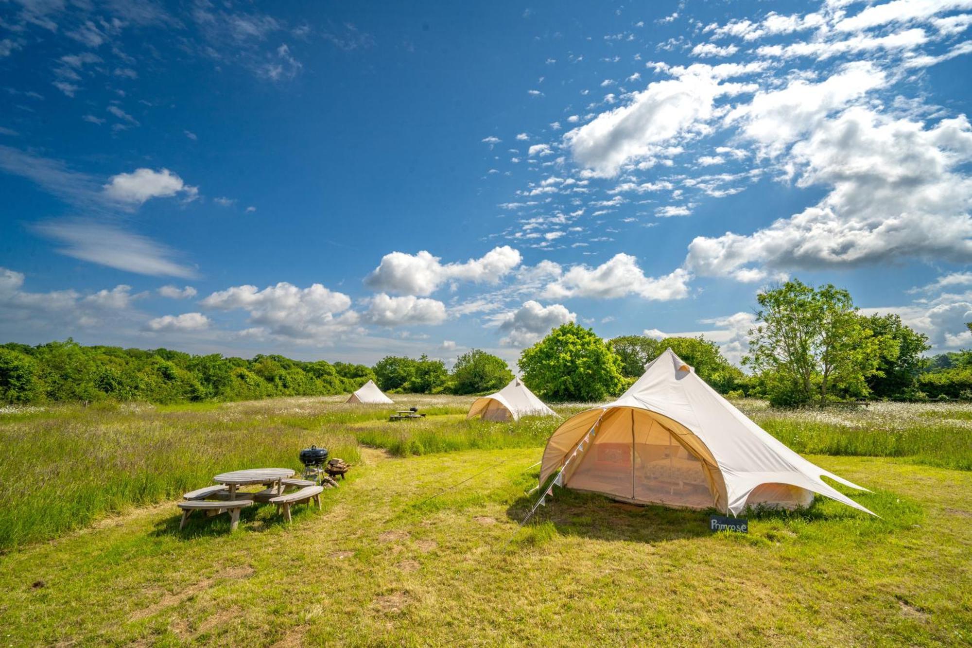 Cowslip At Blancas Bell Tents Villa Ringstead  Exterior foto