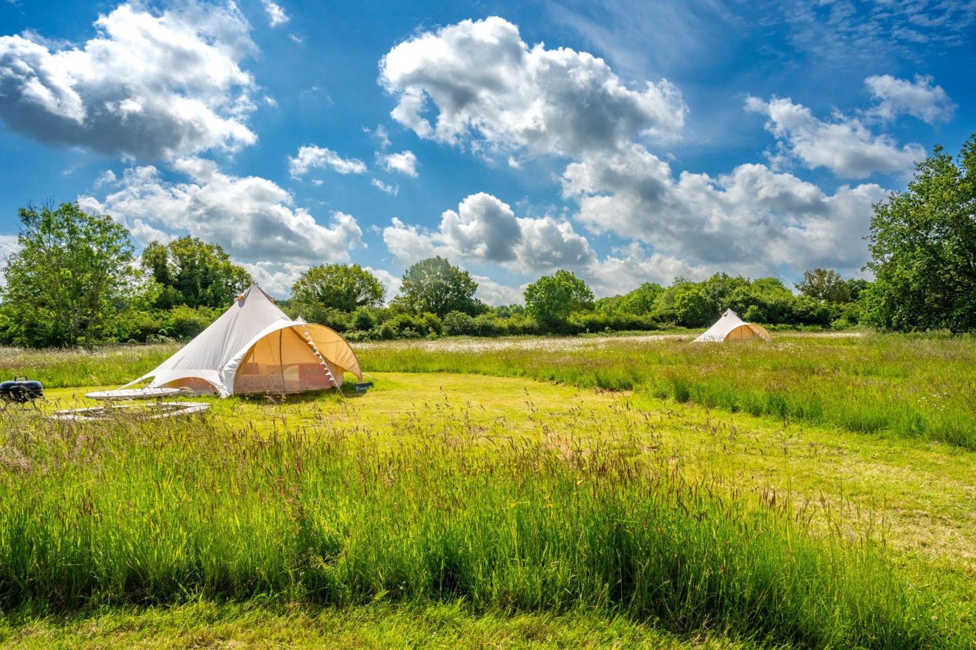 Cowslip At Blancas Bell Tents Villa Ringstead  Exterior foto