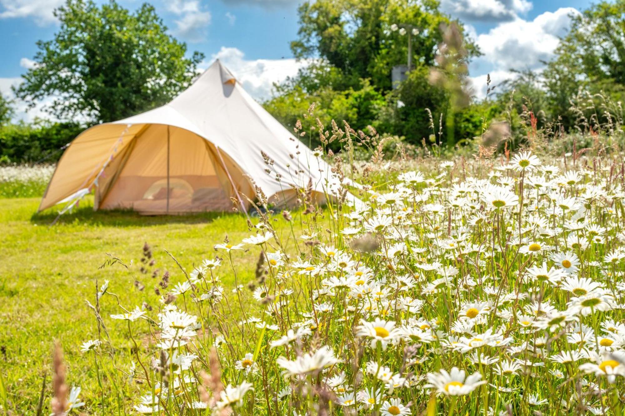 Cowslip At Blancas Bell Tents Villa Ringstead  Exterior foto