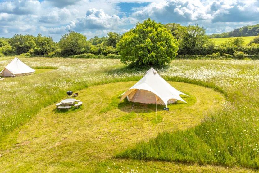 Cowslip At Blancas Bell Tents Villa Ringstead  Exterior foto